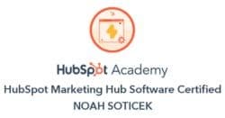 HubSpot Certificate