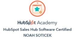 HubSpot Certificate